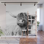 HIGHLAND CATTLE FRIDA Wall Mural Gallery Image 1