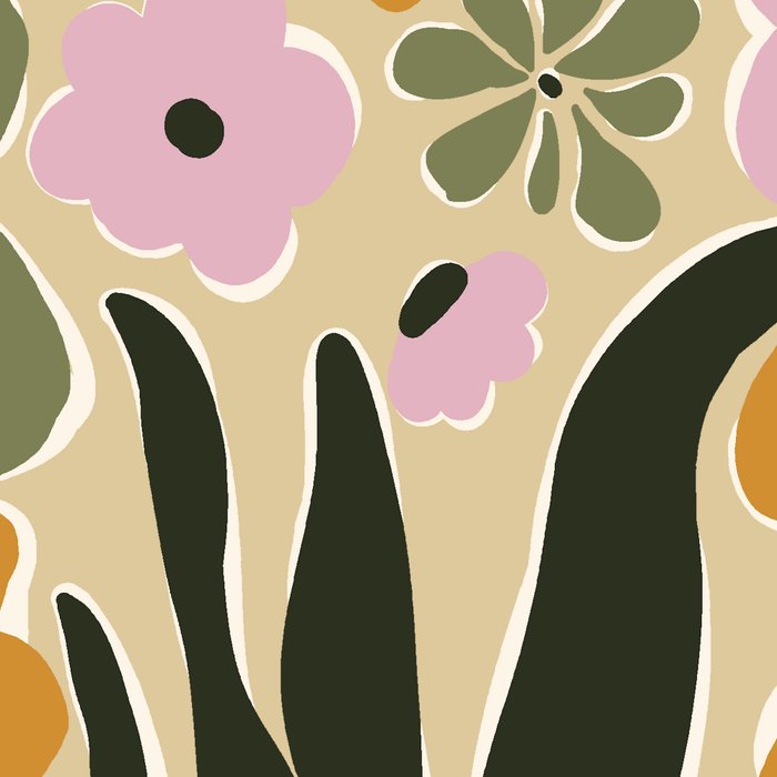 RETRO floral garden  Coffee Mug Gallery Image 2