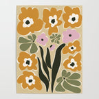 RETRO floral garden  Poster Gallery Image 4