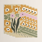 RETRO floral garden  Wrapping Paper Gallery Image 3