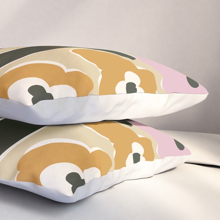 RETRO floral garden  Pillow Sham Gallery Image 3
