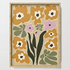 RETRO floral garden  Serving Tray Gallery Image 1