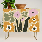 RETRO floral garden  Credenza Gallery Image 1