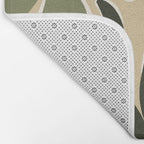 RETRO floral garden  Bath Mat Gallery Image 2