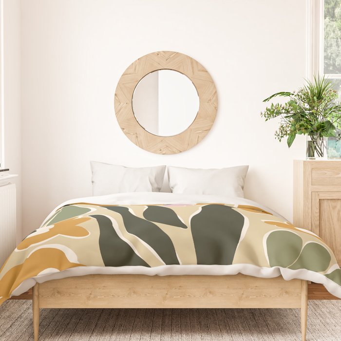 RETRO floral garden  Duvet Cover Gallery Image 3