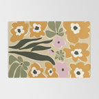 RETRO floral garden  Rug Gallery Image 2