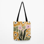 RETRO floral garden  Tote Bag Gallery Image 2