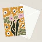 RETRO floral garden  Stationery Card Gallery Image 2