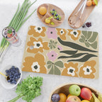 RETRO floral garden  Cutting Board Gallery Image 2