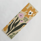 RETRO floral garden  Yoga Mat Gallery Image 1