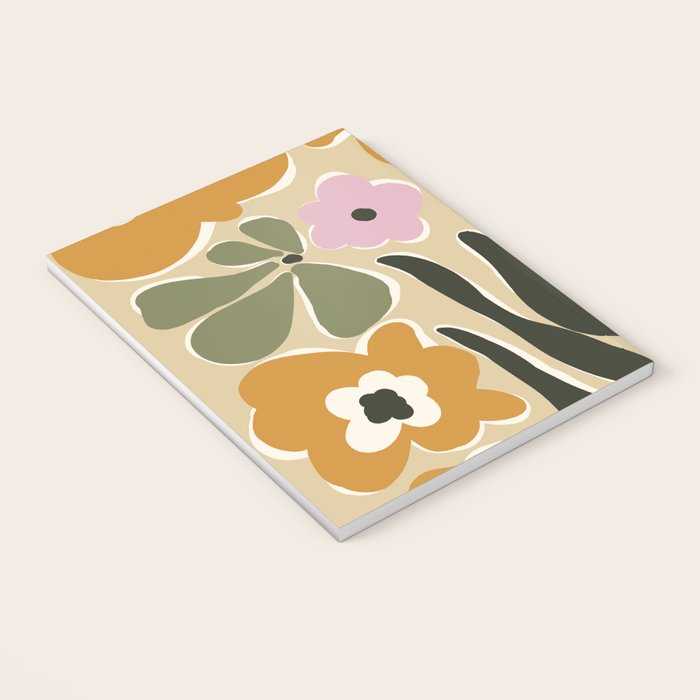 RETRO floral garden  Notebook Gallery Image 3