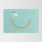 Skateboarding cloud Rug Gallery Image 2