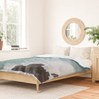 Curl Power - Waves Curler Duvet Cover Gallery Image 2