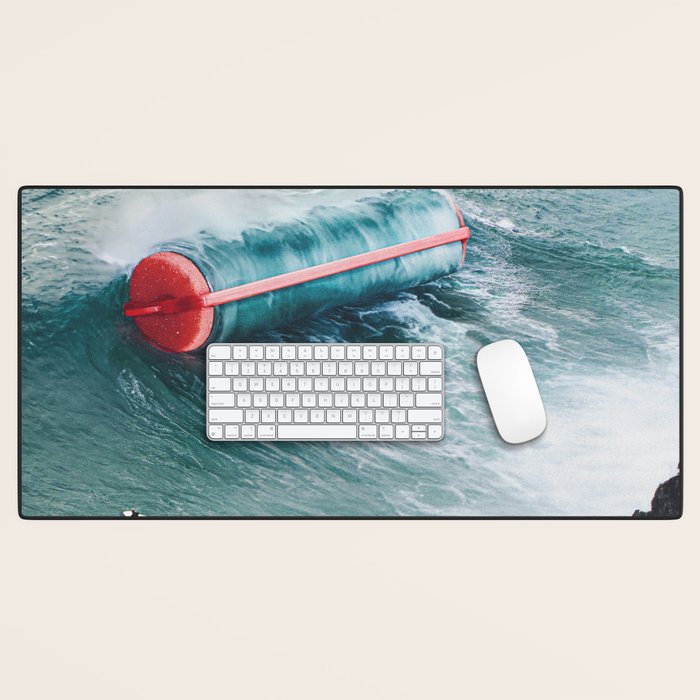 Curl Power - Waves Curler Desk Mat Gallery Image 1