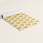 Spring Tulips II Yellow Mid Century Flowers Yoga Mat Gallery Image 2