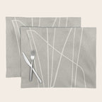 abstract graphic line intertwining Placemat Gallery Image 1