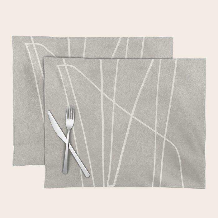 abstract graphic line intertwining Placemat Gallery Image 1