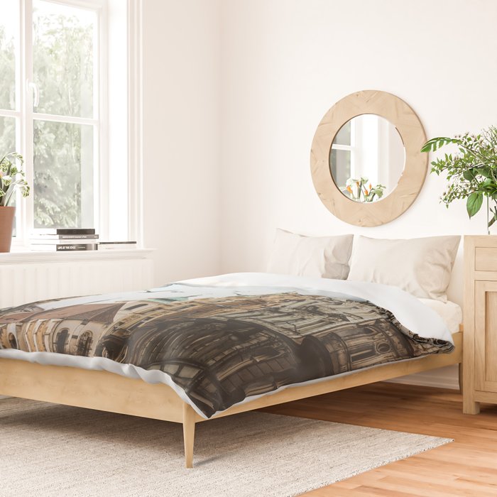 Prague, Czechia VI Duvet Cover Gallery Image 2
