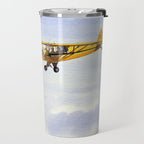 J-3 Piper Cub Aircraft Travel Mug Gallery Image 2