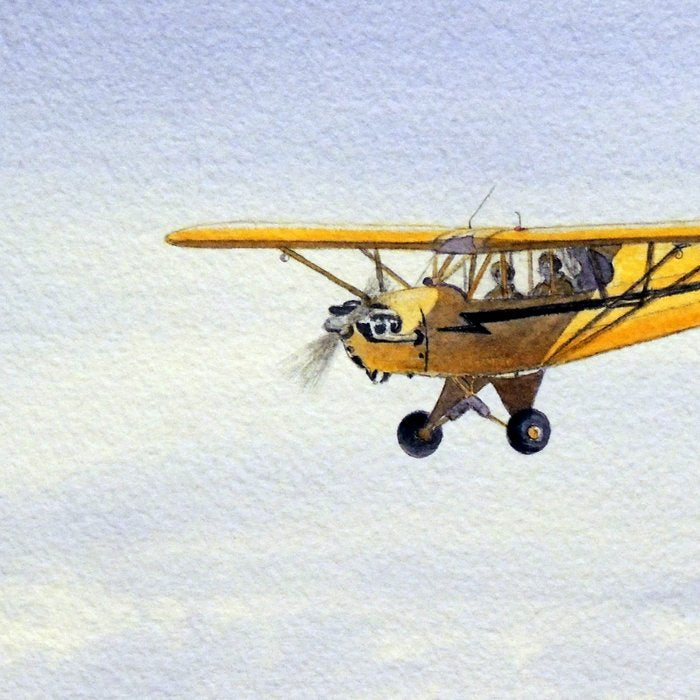 J-3 Piper Cub Aircraft Coffee Mug Gallery Image 2