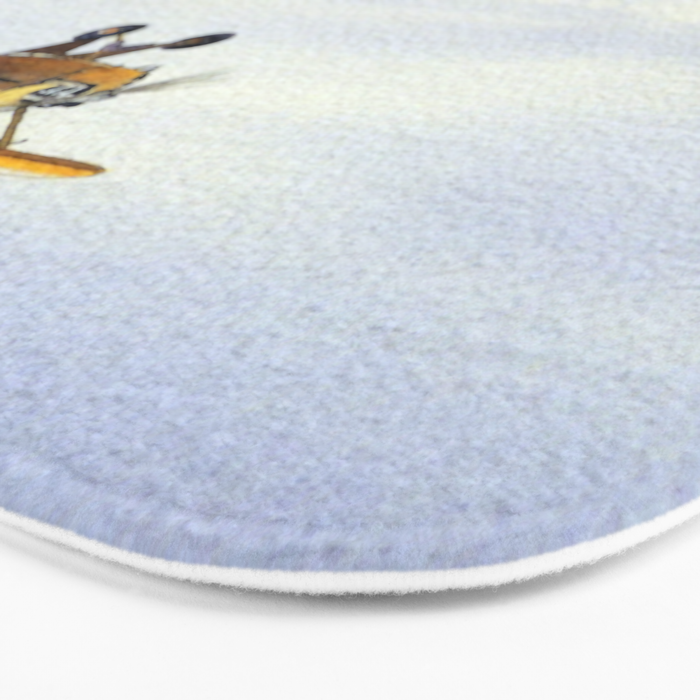 J-3 Piper Cub Aircraft Bath Mat Gallery Image 3