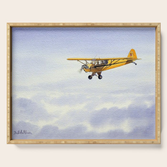 J-3 Piper Cub Aircraft Serving Tray