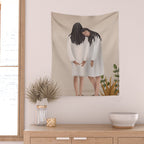 Sisters Wall Tapestry Gallery Image 2