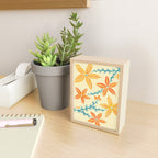 Vintage Tropical Flower Print Mini Art Print Gallery Image 2