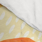 Vintage Tropical Flower Print Comforter Gallery Image 4