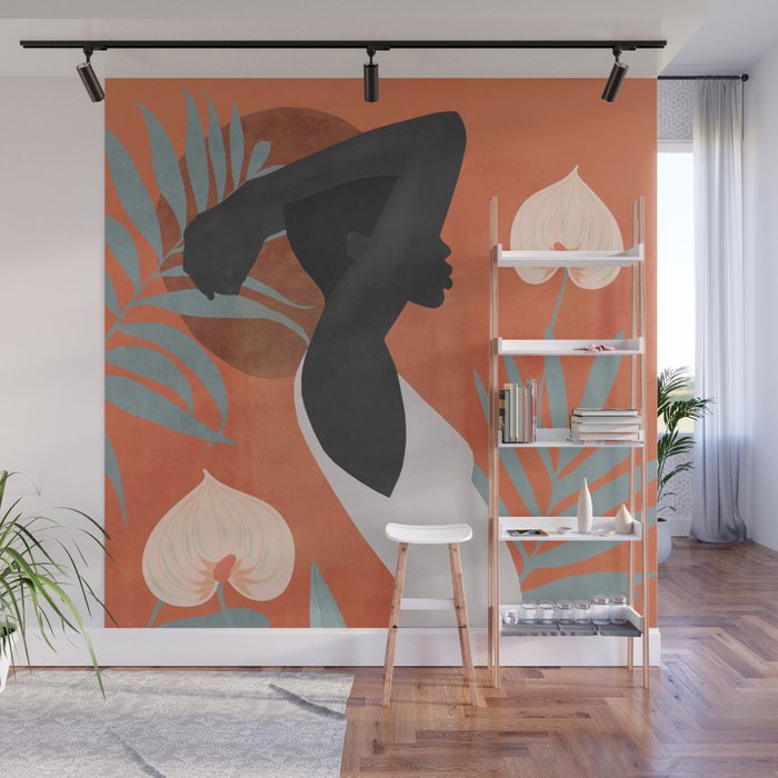 Tropical Girl 41 Wall Mural Gallery Image 1