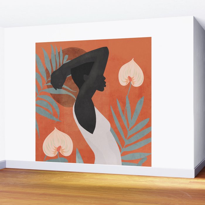 Tropical Girl 41 Wall Mural Gallery Image 2