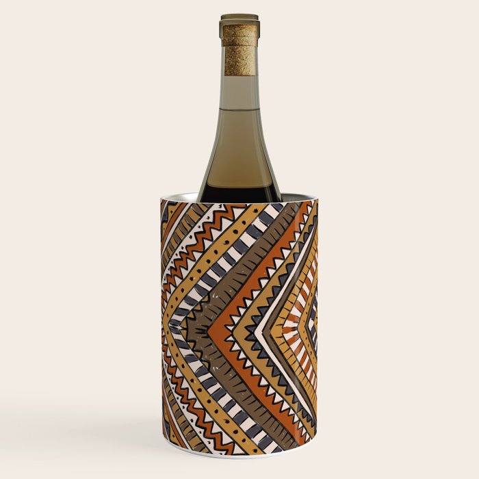 Symmetrical Pattern Wine Chiller Gallery Image 2