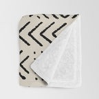 Line Mud Cloth // Bone Throw Blanket Gallery Image 3