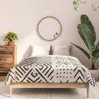 Line Mud Cloth // Bone Comforter Gallery Image 3