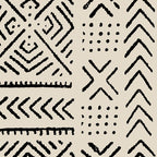 Line Mud Cloth // Bone Coffee Mug Gallery Image 2