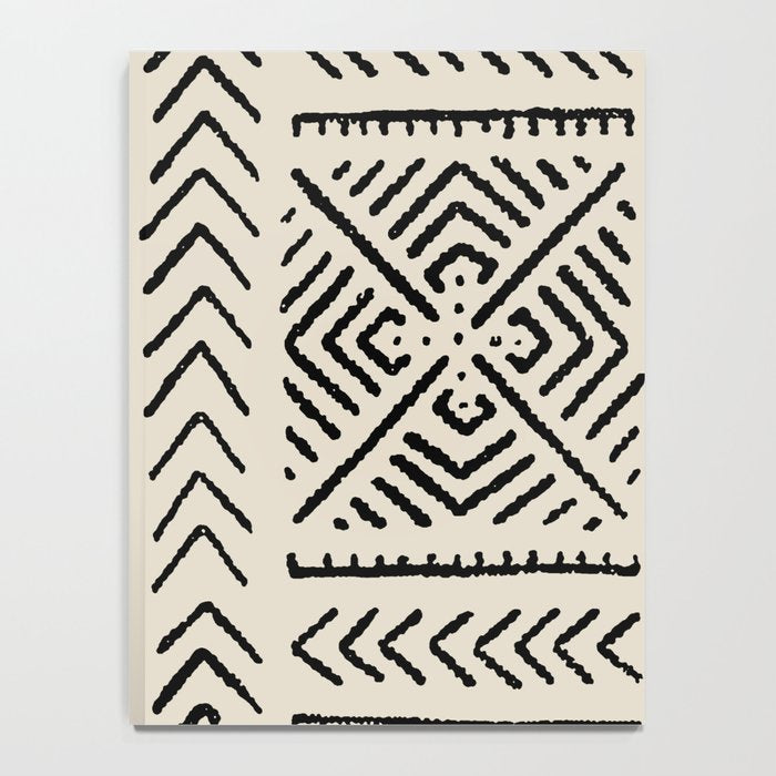 Line Mud Cloth // Bone Notebook Gallery Image 4