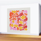 Retro Garden Wall Mural Gallery Image 2
