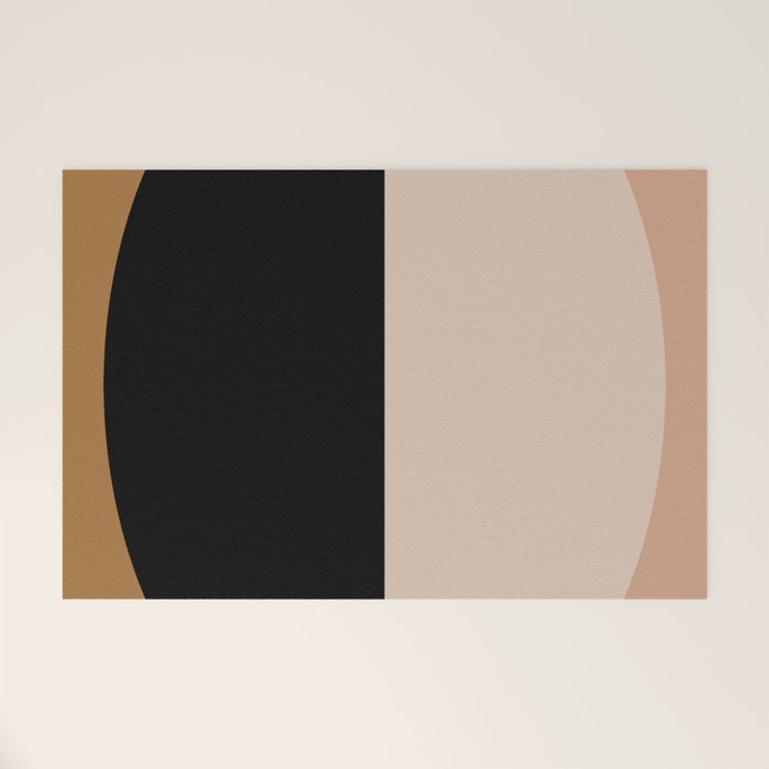 Mod Circle Abstract III Welcome Mat Gallery Image 1