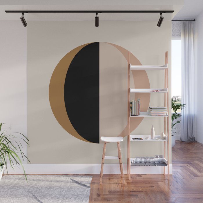 Mod Circle Abstract III Wall Mural Gallery Image 1