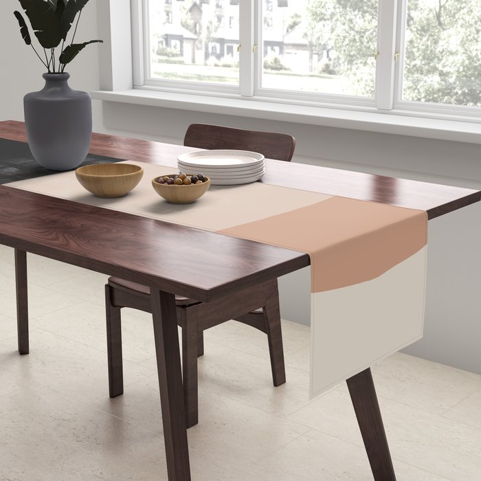 Mod Circle Abstract III Table Runner Gallery Image 2