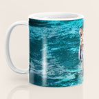 Tiger in Water Coffee Mug Gallery Image 3