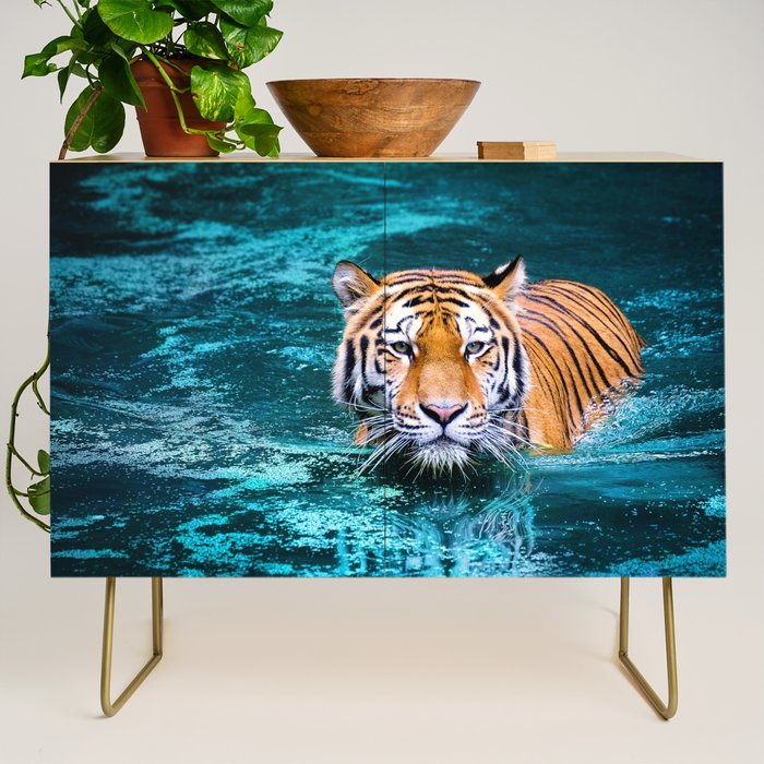 Tiger in Water Credenza Gallery Image 1
