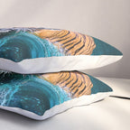 Tiger in Water Pillow Sham Gallery Image 3