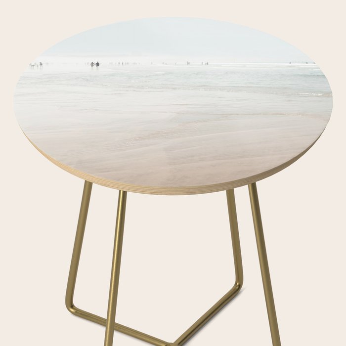 At The Beach (six) - minimal beach series - ocean sea photography by Ingrid Beddoes Side Table Gallery Image 2