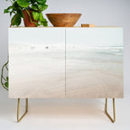 At The Beach (six) - minimal beach series - ocean sea photography by Ingrid Beddoes Credenza Gallery Image 1