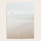 At The Beach (six) - minimal beach series - ocean sea photography by Ingrid Beddoes Poster Gallery Image 4