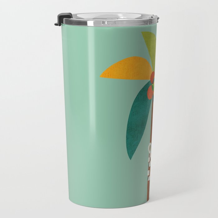 Koala on Coconut Tree Travel Mug Gallery Image 3
