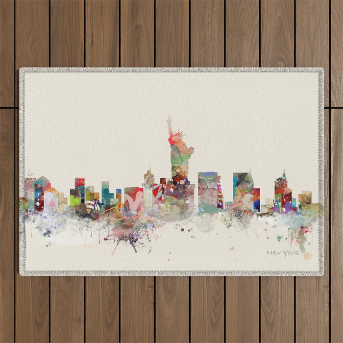 new york city Outdoor Rug Gallery Image 1