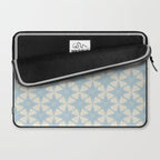 Baby Blue Paper Stars Large  Laptop Sleeve Gallery Image 2