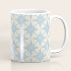 Baby Blue Paper Stars Large  Coffee Mug Gallery Image 1